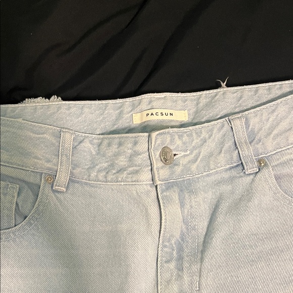 PacSun Light Blue Low-Rise Baggy Women's Jeans - Picture 2 of 4